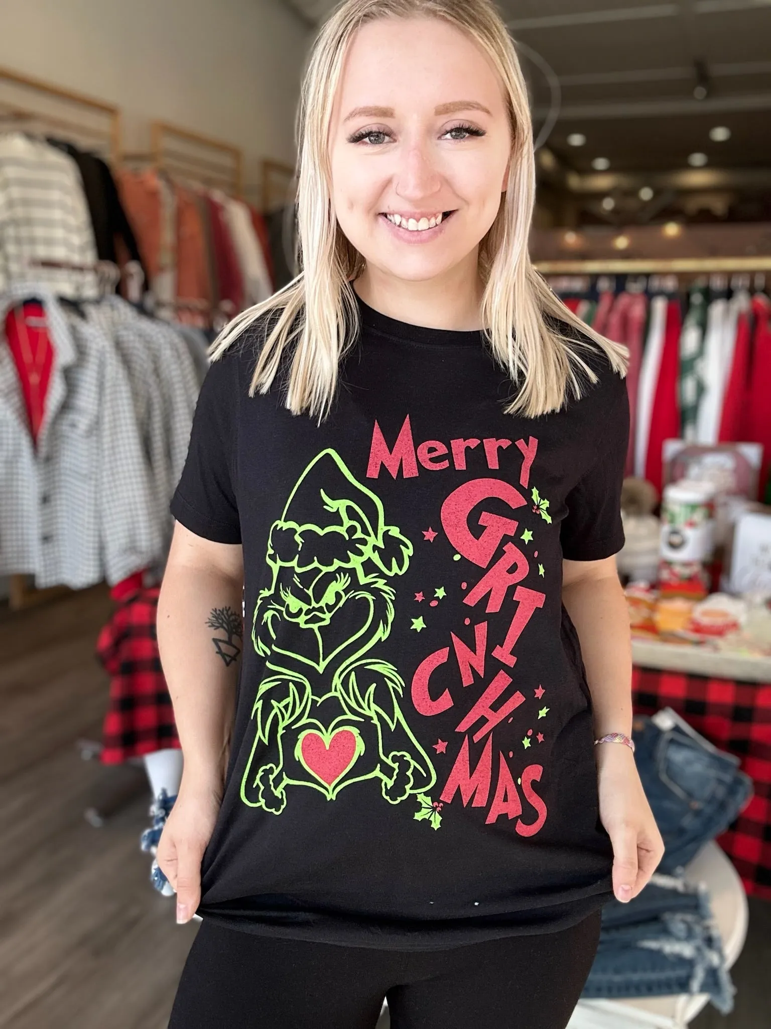 Merry Grinchmas Graphic Tee