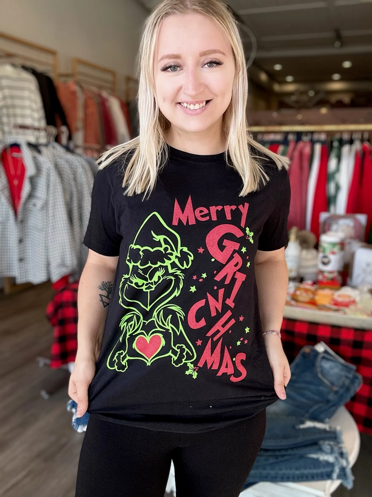 Merry Grinchmas Graphic Tee