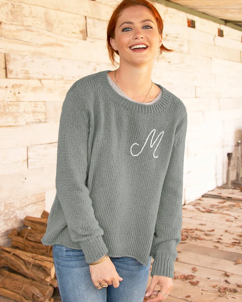 MONOGRAM CREW CHUNKY