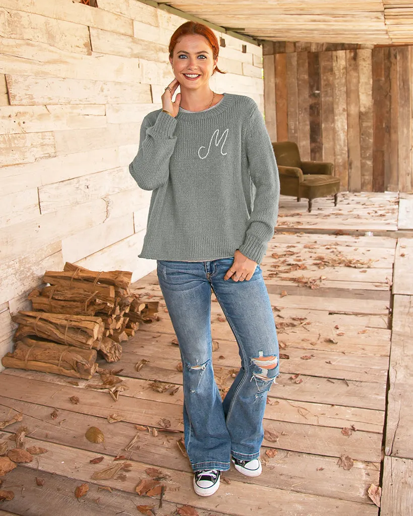 MONOGRAM CREW CHUNKY