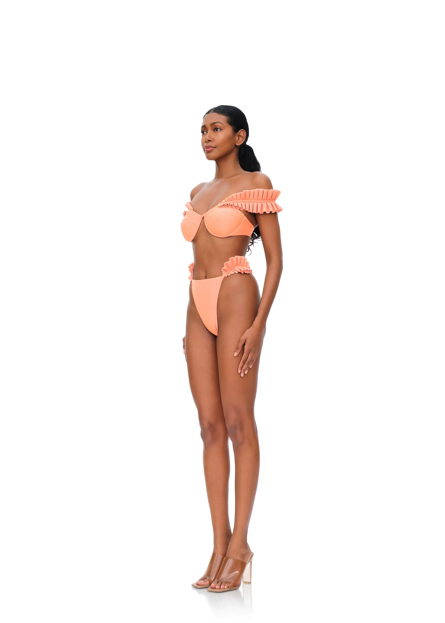 Mulan Multi-Way Bikini | Peach