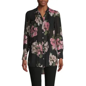 NANETTE NANETTE LEPORE Floral-Print Long-Sleeve Shirt