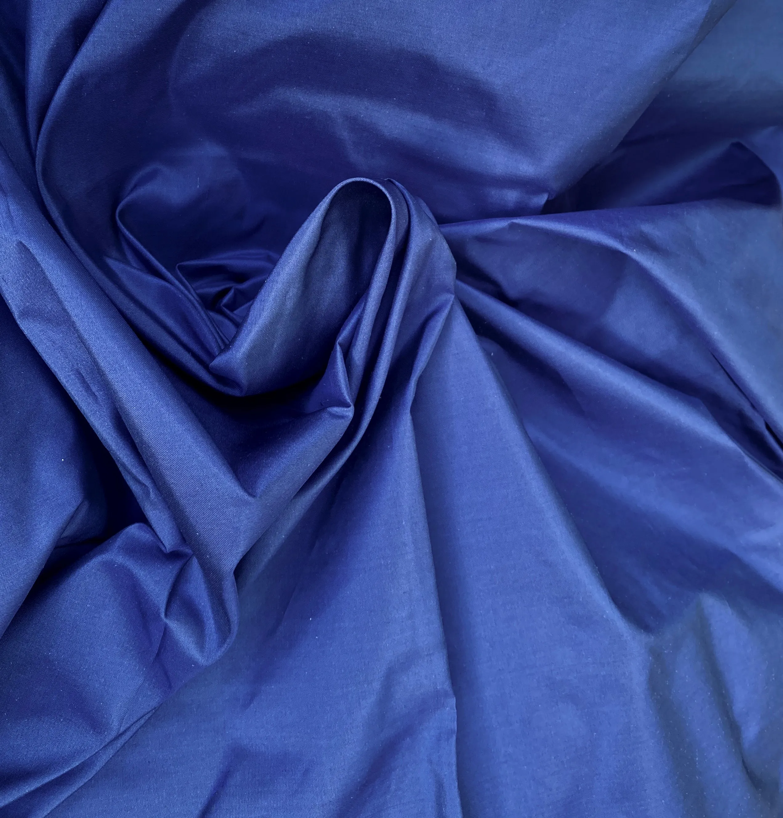 NEW Lady Lisa 100% Silk Taffeta Fabric - Solid Navy Blue