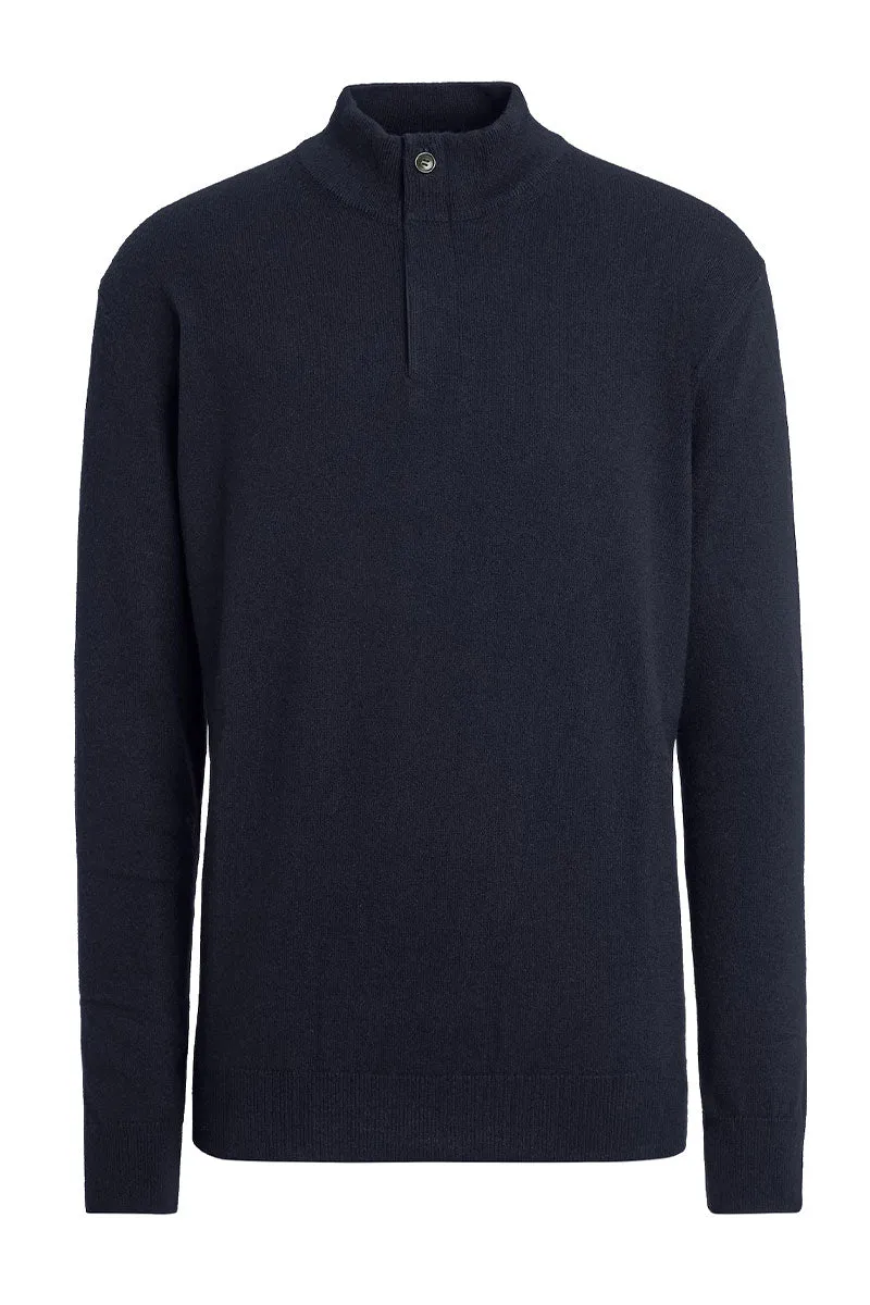 Oasi Cashmere Zip Mock Sweater