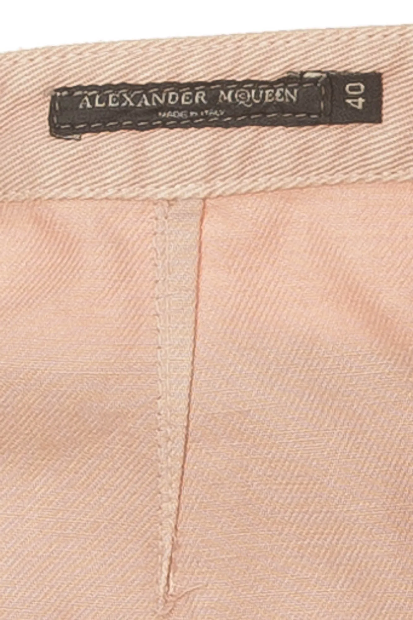 Original Alexander McQueen - Pink Denim Skirt - IT 40