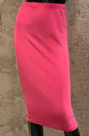 Pencil Skirt Fuchsia