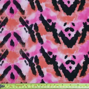 Pink Tie Dye Inkblot (13D)