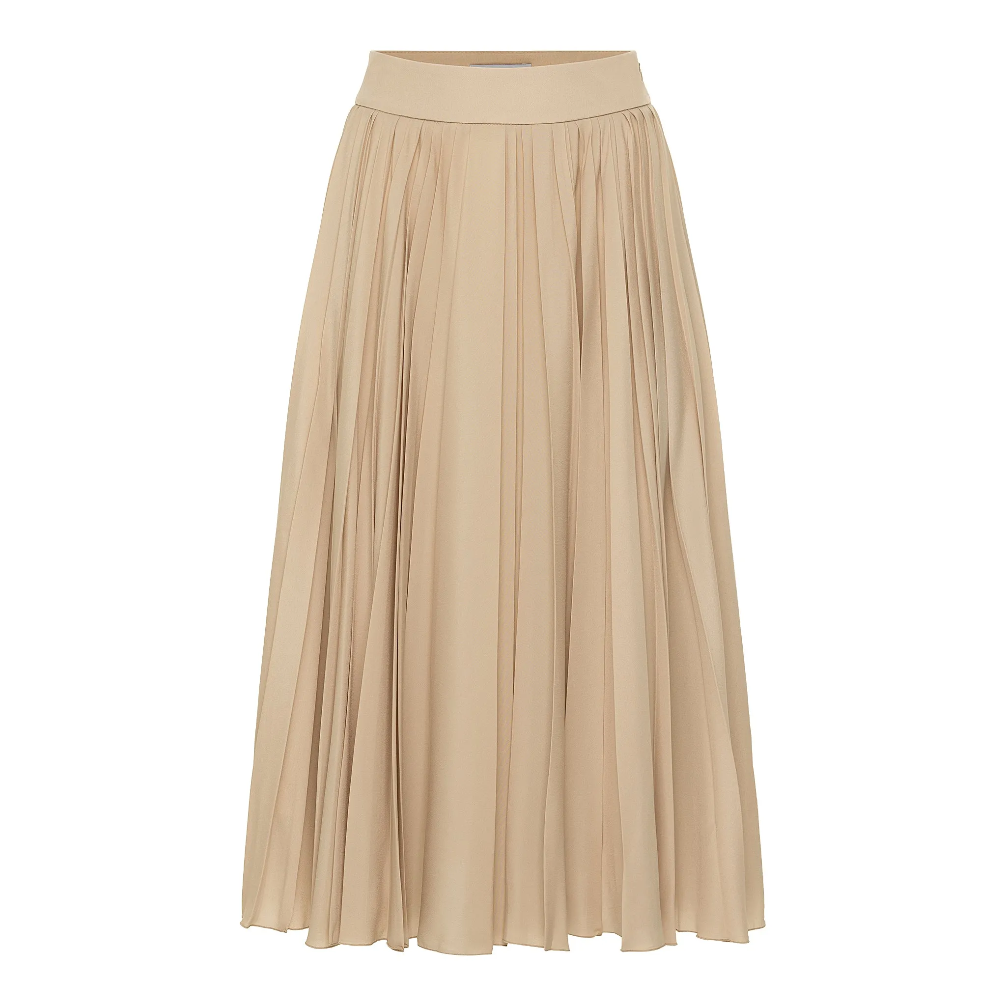 Pleated Skirt - Latte