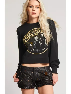 PUFF SLEEVE AEROSMITH TEE