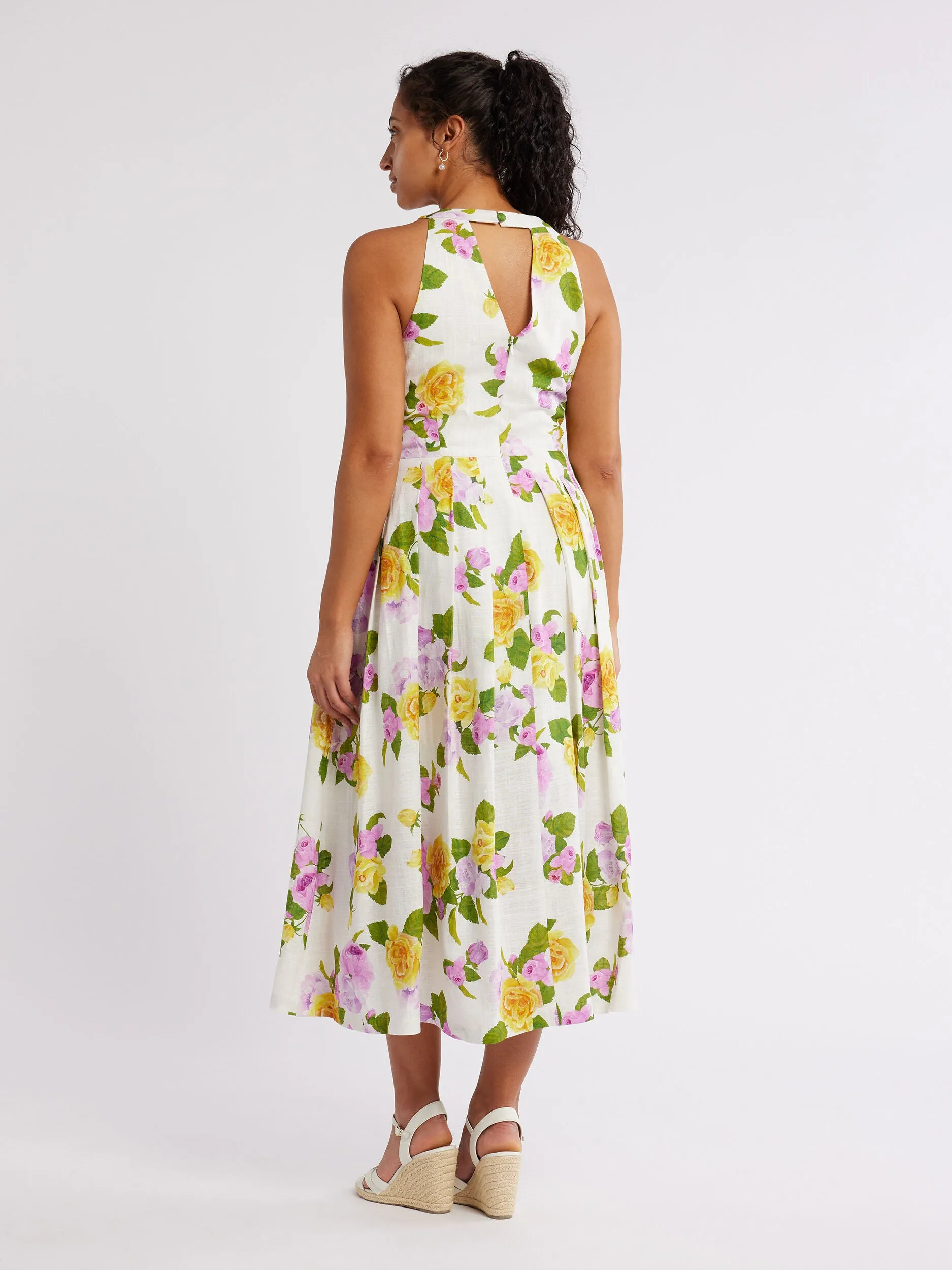 Rose Cascade Dress