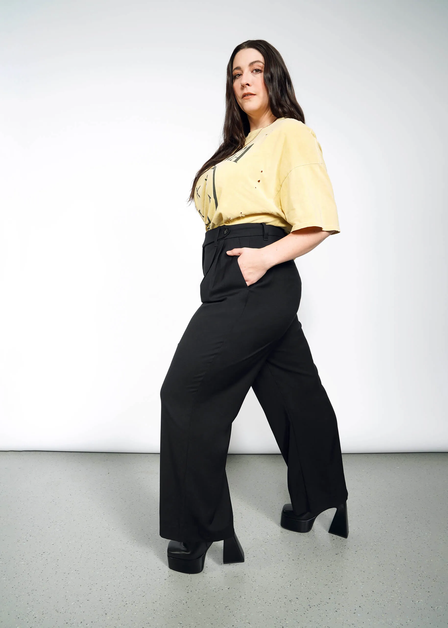 The Empower Wide Leg Trouser