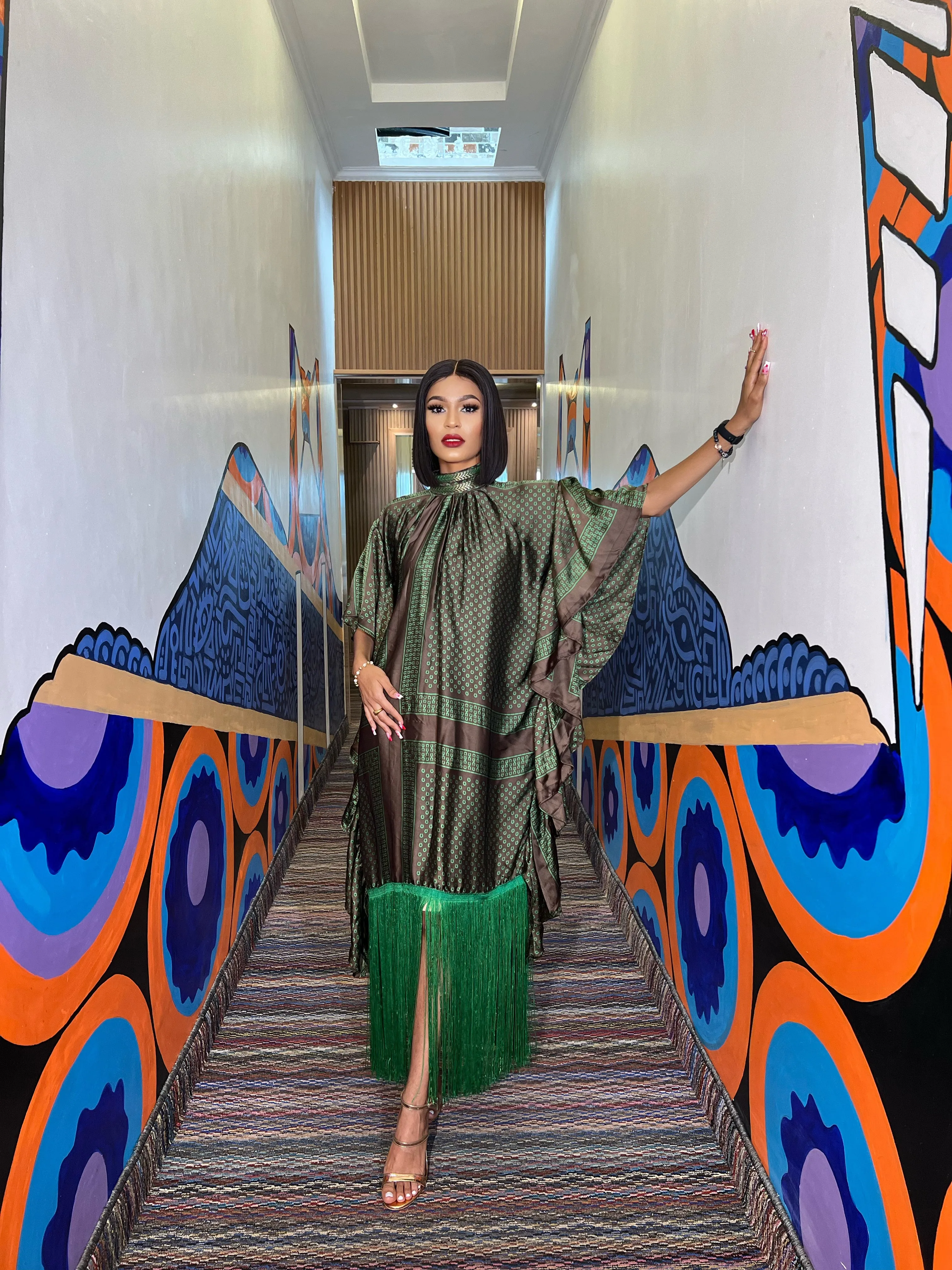 The Haley Wing Kaftan