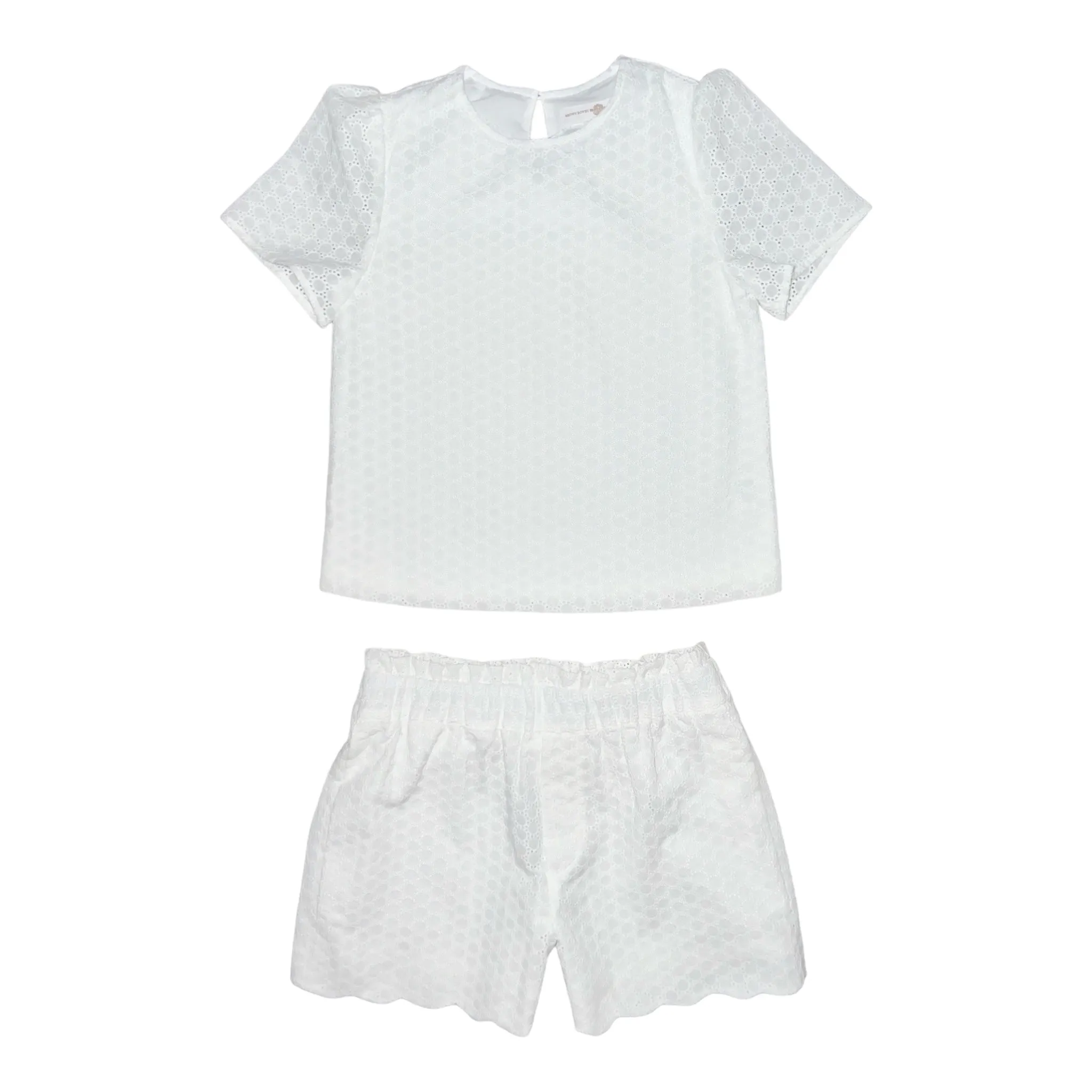 Tillie Top- Sugar Cane Eyelet