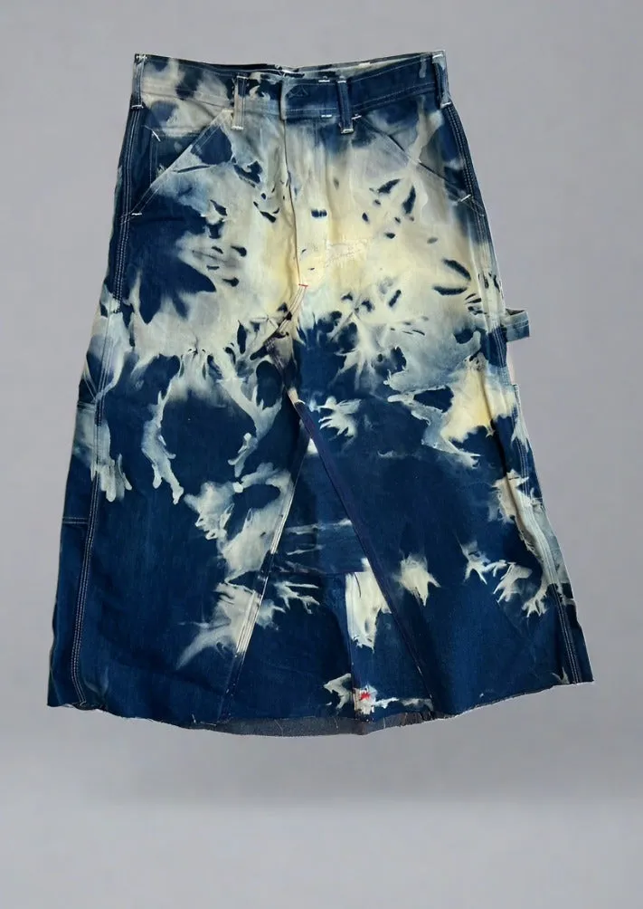 Upcycled Denim Skirt