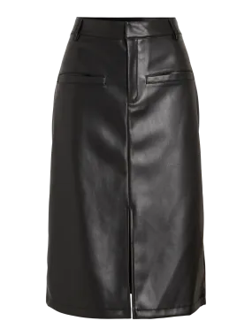 VISAVIN Midi Skirt - Black