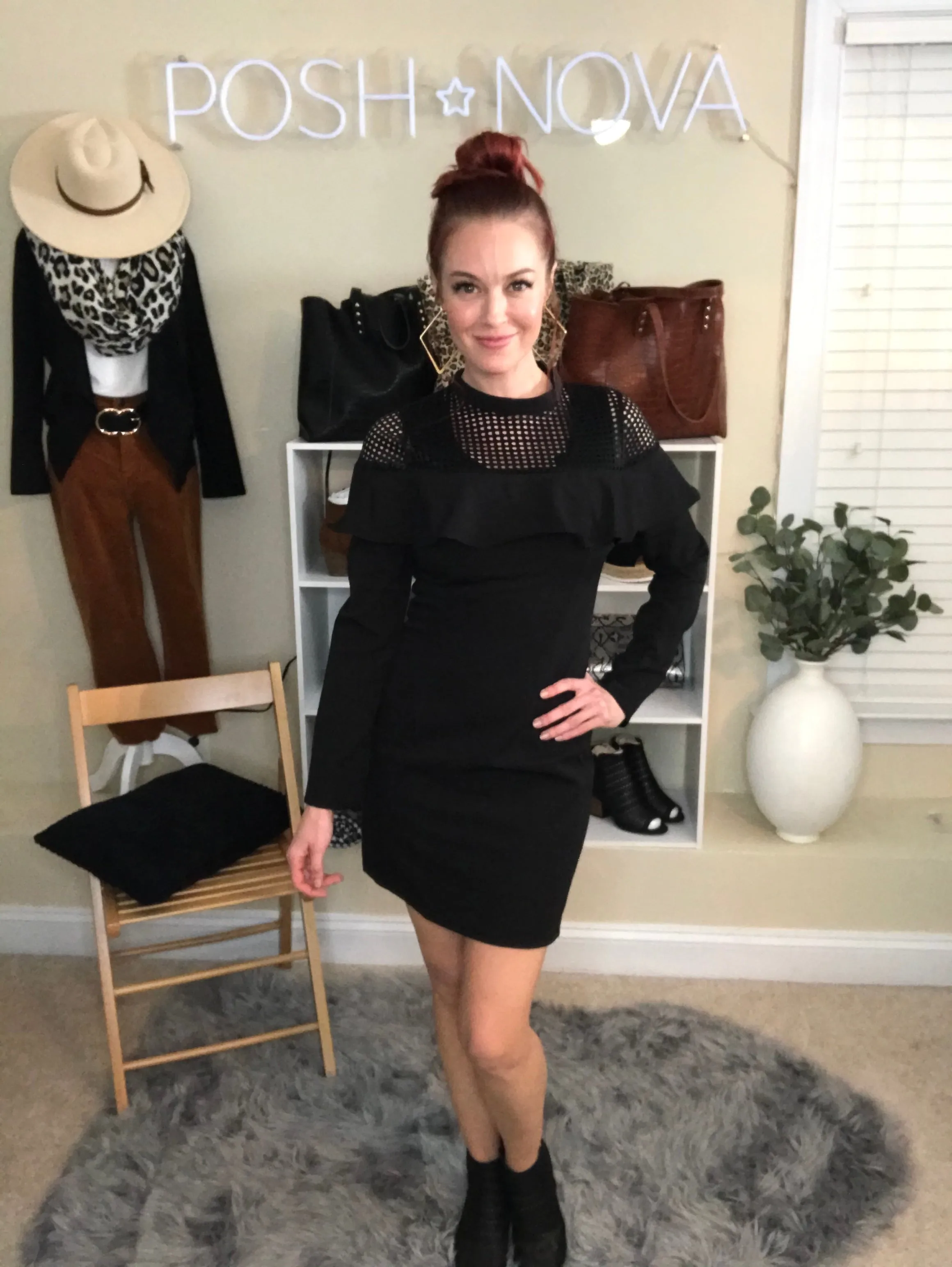 Vogue Black Dress